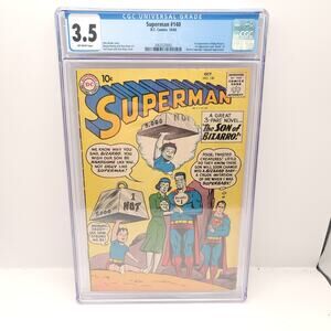 DC Comics Superman #140 CGC Graded 3.5 Off White Pages Sealed Comic Book